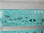 URS7215L  декали  Bf.109G-5/6/6 Trop with stencils  (1:72) 2000002142225