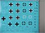 URS7215L  декали  Bf.109G-5/6/6 Trop with stencils  (1:72) 2000002142225