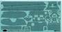 12649  дополнения из бумаги  Zimmerit Coating Sheet - King Tiger Porsche Turret  (1:35) 4950344126491
