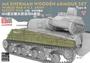 LM-35030  дополнения из дерева  M4 Sherman wooden armour Type A U.S. Army Pacific war  (1:35) 2000002153924