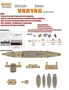 W35001  дополнения из дерева  Russian Navy Varyag Wooden Deck  (1:350) 2000000230238