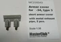 MC235043  дополнения из металла Металл-кие выхлопные патрубки с брон-ми для Танк-34 тип 3 (1:35) 2000002204107