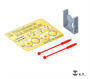 P35-321  дополнения из металла  Width Indicator for German SdKfz.250 and SdKfz.251  (1:35) 2000002168287
