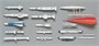 35004  дополнения из пластика  Aircraft Weapons: IV U.S. Air To Ground Missiles  (1:72) 4967834350045