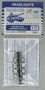 3501  дополнения из пластика  Headlights. For military armored models. 16шт.  (1:35) 2000000128795
