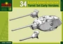 35026  дополнения из пластика  Башня танка Танк-34  ранняя  (1:35) 2000000065946