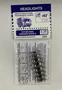 3508  дополнения из пластика  Headlights. For military armored models. 14шт.  (1:35) 2000000231907