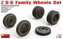 35196  дополнения из пластика   ZS-5 Family WHEELS SET  (1:35) 4820183310316