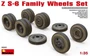35201  дополнения из пластика  ZS-6 Family WHEELS SET  (1:35) 4820183310323