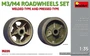 35220  дополнения из пластика  M3/M4 ROADWHEELS SET. WELDED TYPE AND PRESSED TYPE  (1:35) 4820183312839