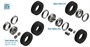 3909  дополнения к моделям  European Tractor Tyres & Rims  (1:24) 8001283039093