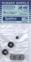 4804  дополнения из пластика  Rubber Wheels. SpitFire Mk1.-V.  (1:48) 2000000128849