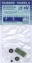 7208  дополнения из пластика  Rubber Wheels. Y@K-3  (1:72) 2000000129075
