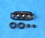 7216  дополнения из пластика  Rubber Wheels. Fw190  (1:72) 2000000129112