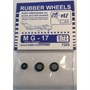 7225  дополнения из пластика  Rubber Wheels. M&G-17  (1:72) 2000000218533