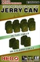 E35006  дополнения из пластика  Jerry Can Blitz Can (12 pcs)  (1:35) 4710205350065