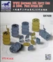 GB7020  дополнения из пластика  WWII German 20L Jerry Can & 200L Fuel Drum Set  (1:72) 6970162330397