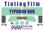 KAV TF35 006  дополнения из пластика  Тонировочная пленка Тайфун ВДВ К-4386 (Meng)  (1:35) 2000000175607
