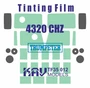 KAV TF35 012  дополнения из пластика  Тонировочная пленка на 4320 ЧЗ(Trumpeter)  (1:35) 2000000222387