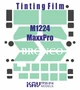 KAV TF35 014  дополнения из пластика  Тонировочная плёнка M1224 Max Pro MRAP (Bronco)  (1:35) 2000000229331