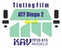 KAV TF35 015  дополнения из пластика  Тонировочная плёнка ATF Dingo 2 (Revell)  (1:35) 2000000229348