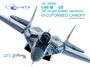 QC48008  дополнения из пластика Набор остекления M&G-29 все одноиместные модификации (GWH)  (1:48) 2000000160511