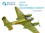 QC48081  дополнения из пластика  Набор остекления ОКБ Y@K-2 (Mars Models)  (1:48) 2000000223063