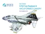 QC72032  дополнения из пластика  Набор остекления для модели F-4J (Academy) (1:72) 2000002116233