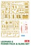 RM-2050  дополнения из пластика  Upgrade set Leopard 2 power pack and sling set  (1:35) 4897062621276