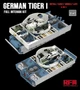 RM-5141  дополнения из пластика  Интерьер Tiger I full Initial/Early/Middle/Late prod 4in1 (1:35) 2000002206897