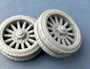 A35-041  дополнения из смолы  Garford-Putilov reinforced wheels (Naval type)  (1:35) 2000002147992
