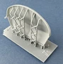 A35-053  дополнения из смолы  Garford-Putilov turret tent cover  (1:35) 2000002148104