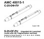 AMC 48015-1  дополнения из смолы  НАР С-25-ОФ с пусковым устройством О-25Л (2шт.)  (1:48) 2000002094968