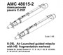 AMC 48015-2  дополнения из смолы  УР С-25Л (2шт.)  (1:48) 2000002164364