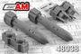AMC 48038  дополнения из смолы  ОФАБ-500 ШР (2шт.)  (1:48) 2000002164555