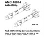 AMC 48074  дополнения из смолы  КАБ-500кр (2шт.)  (1:48) 2000002094920