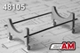 AMC 48105  дополнения из смолы  Тележка для 3000л. подвесного бака для С-24 и С-34  (1:48) 2000002094890