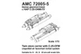 AMC 72005-5  дополнения из смолы  С-34/С-35С Балка двухпостовая с блоками НАР С-25-ОФМ  (1:72) 2000002127093