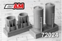 AMC 72024  дополнения из смолы  РБК-500 ШОАБ-05 (2шт.)  (1:72) 2000002094814