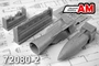 AMC 72080-2  дополнения из смолы  Тактическая ядерная бомба РН-24 с БДЗ-56ФНМ  (1:72) 2000002094715