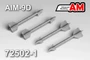 AMC 72502-1  дополнения из смолы  AIM-9D (4шт.)  (1:72) 2000002194347