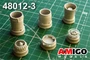 AMG 48012-3  дополнения из смолы  M&G-21БИС / M&G-21-93 Реактивное сопло двигателя Р25-300  (1:48) 2000002126942