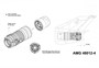 AMG 48012-4  дополнения из смолы  M&G-21СМТ Реактивное сопло двигателя Р13Ф-300  (1:48) 2000002142669