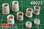 AMG 48023  дополнения из смолы  Сопло двигателя АЛ-31Ф (2 шт) П-42, С-27, -30МК, -33, -34  (1:48) 2000002086956