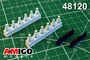 AMG 48120  дополнения из смолы  Аэродромный огонь ОЛЗ (12шт.)  (1:48) 2000002130734