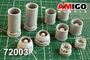 AMG 72003  дополнения из смолы  Реактивное сопло двигателя РД-7М самолета Т-22К  (1:72) 2000002086543