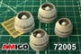 AMG 72005  дополнения из смолы  Т-22К Реактивное сопло двигателя РД-7М  (1:72) 2000002126744