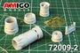 AMG 72009-2  дополнения из смолы  M&G-23C,/УМ,/УБ Реактивное сопло двигателя Р-27Ф2М-300  (1:72) 2000002126782