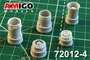 AMG 72012-4  дополнения из смолы  M&G-21СМТ Реактивное сопло двигателя Р13Ф-300  (1:72) 2000002126836