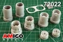 AMG 72022  дополнения из смолы  Сопло двигателя АЛ-21Ф (2 шт) С-24  (1:72) 2000002086666